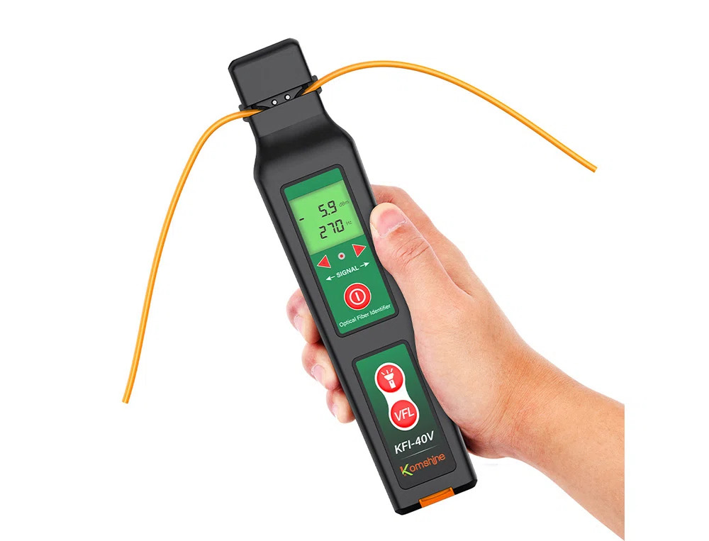 Máy nhận diện sợi quang KomShine KFI-40V chính hãng phân phối bởi Sài Gòn Anpha