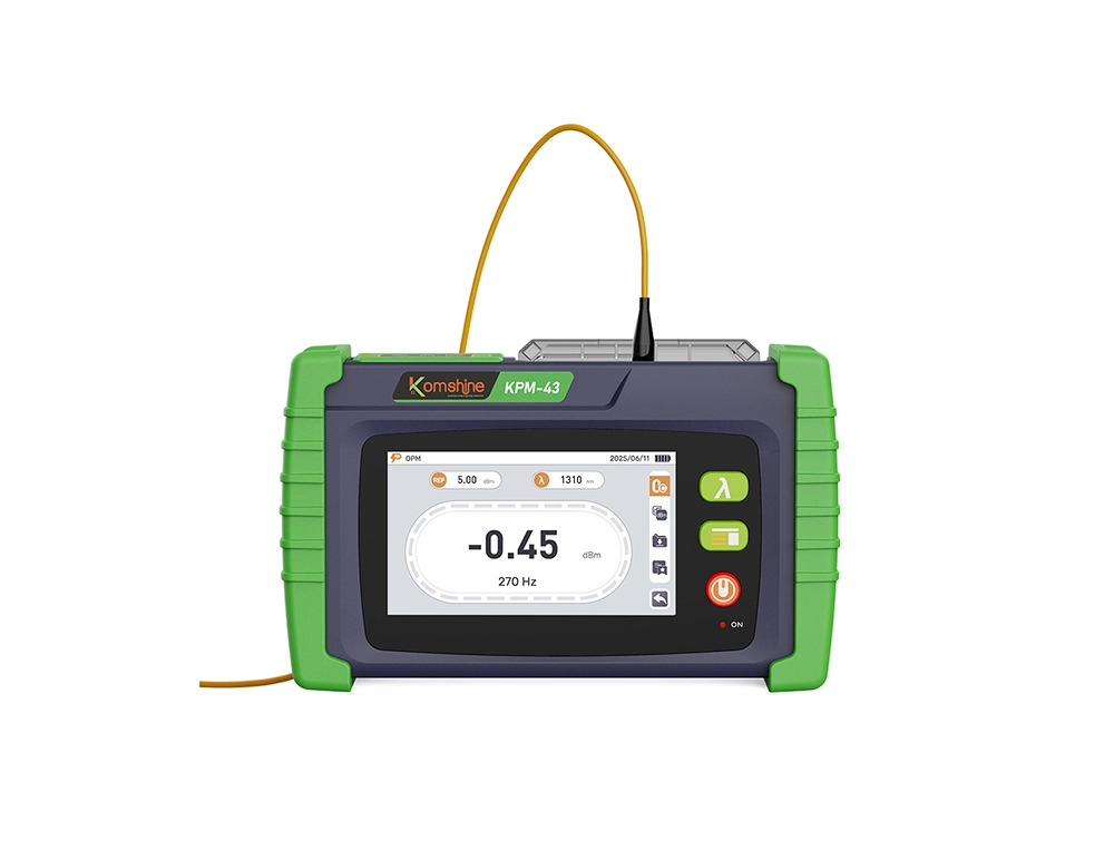 Máy đo công suất quang Komshine KPM-43 màn hình cảm ứng