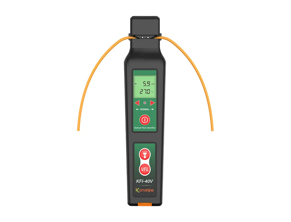 Máy nhận diện sợi quang KomShine KFI-40V chính hãng phân phối bởi Sài Gòn Anpha