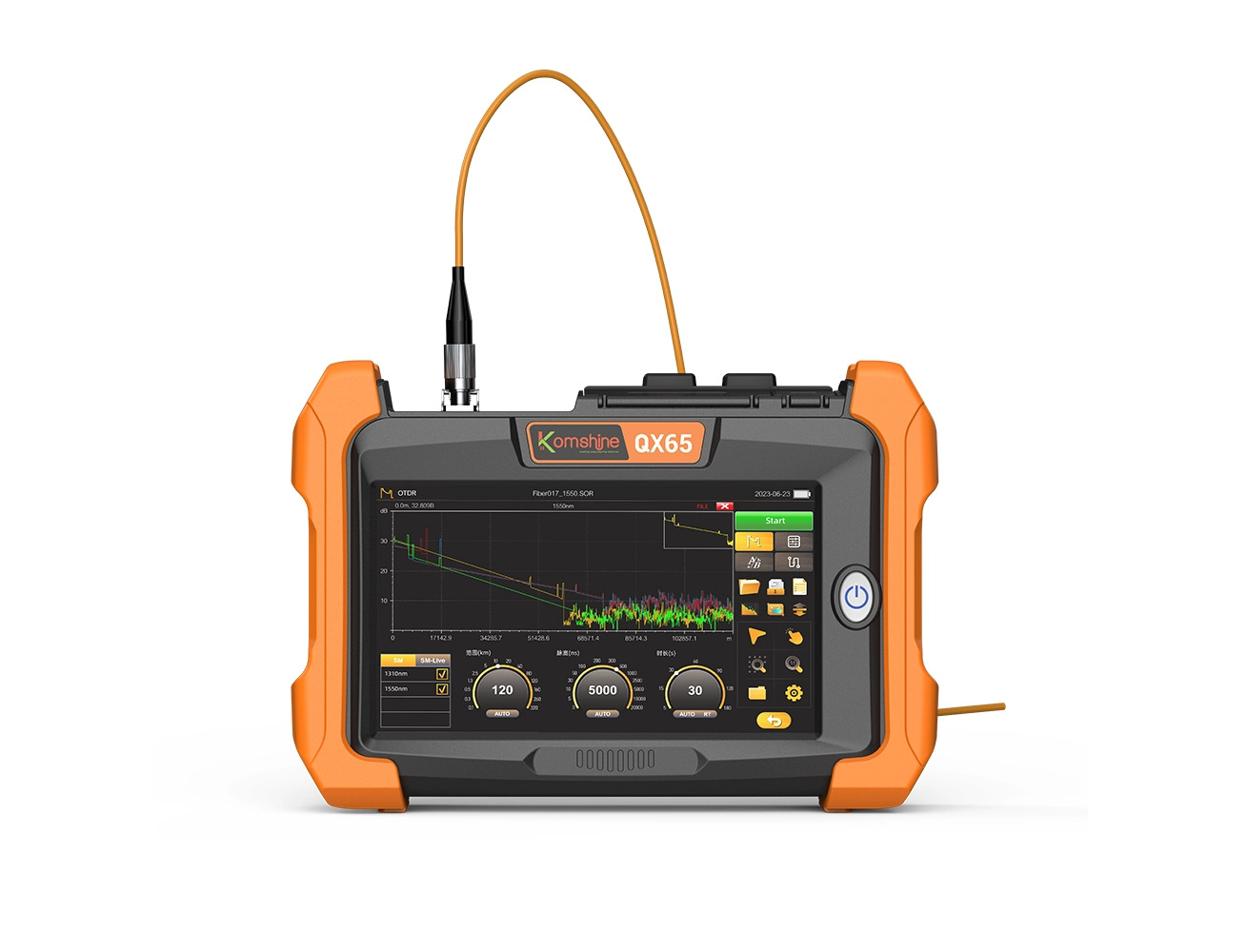 Máy đo cáp quang OTDR KomShine QX65 chính hãng