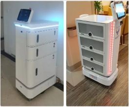 Robot giao hàng công nghiệp Autoxing AX – 6112 (D80)