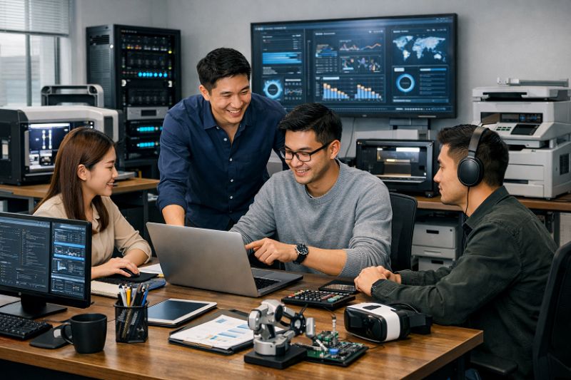 Checklist Thiết Bị CNTT Cần Chuẩn Bị Khi Mở Văn Ph&ograve;ng Mới Cho Startup