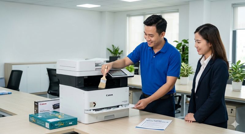 B&iacute; Quyết K&eacute;o D&agrave;i Tuổi Thọ M&aacute;y In Văn Ph&ograve;ng: In Phun vs. Laser [2026]